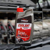 Carraze Long Life Red Coolant 50/50 (4 Liters)