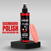 Carraze Dashboard Polish 250ml with Applicator Foam
