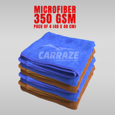 Microfiber Cloth 350 GSM (40x40cm) Pack of 4