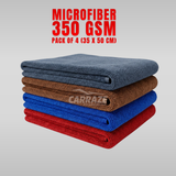 Microfiber Cloth 350 GSM (35x50cm) Pack of 4