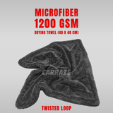 Microfiber Cloth 1200 GSM Drying Towel | Twisted Loop