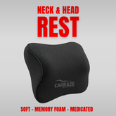 Neck And Head Rest Soft - Medicated And Memory Foam