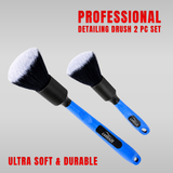 Professional Detailing Brush Ultra Soft And Durable Pack of 2