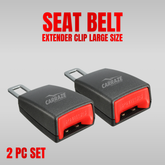 Seat Belt Extender Buckles Clip Large Pack of 2