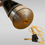 Heavy Duty Steering Lock Baseball Style - Pure Metal
