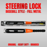 Heavy Duty Steering Lock Baseball Style - Pure Metal
