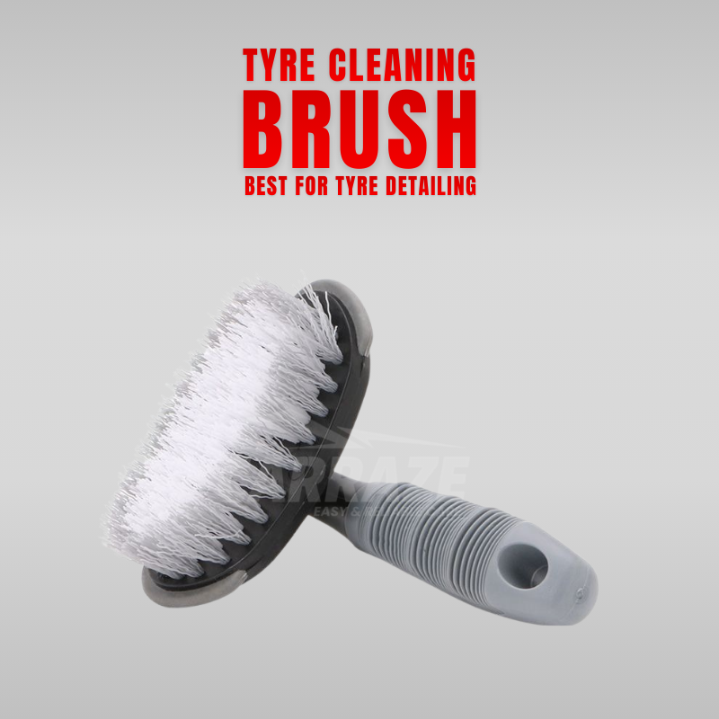 Multi-Functional Car Tyre Cleaning Brush Wheel Brush Washing Tool T-Type