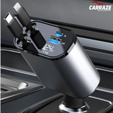 120 Watt 4 in 1 Fast Car Charger