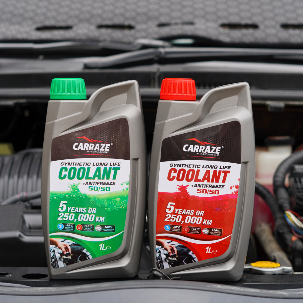 Carraze Long Life Green Coolant 50/50 (4 Liters)