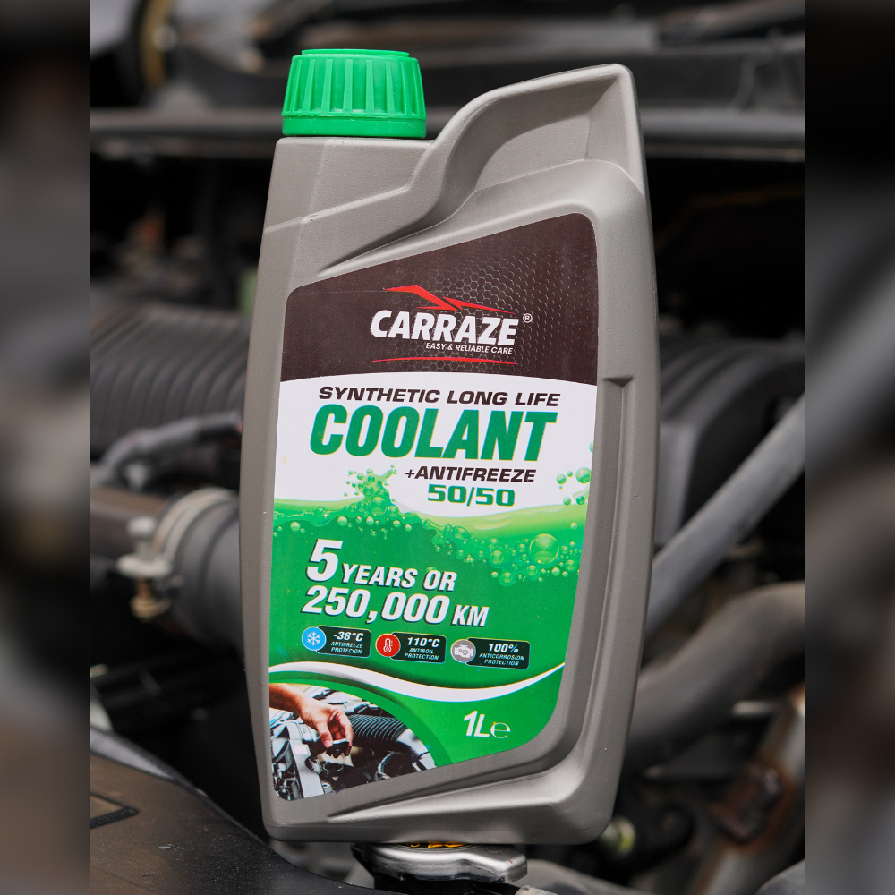 Carraze Long Life Green Coolant 50/50 (4 Liters)