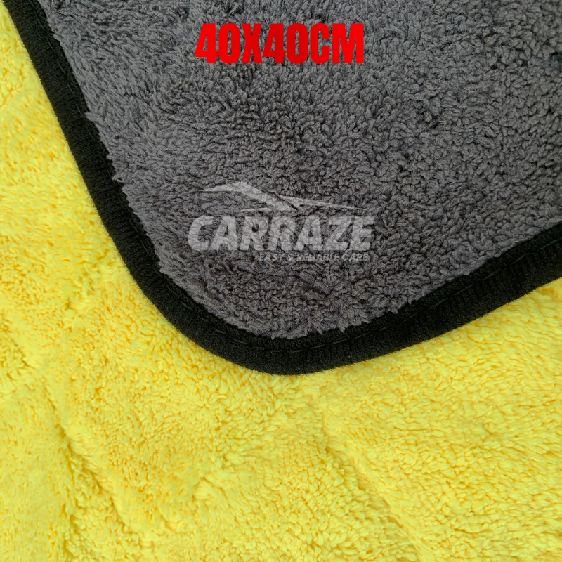 Microfiber Towel 650 GSM Pack of 3 (40 x 40 cm) Diamond China Made