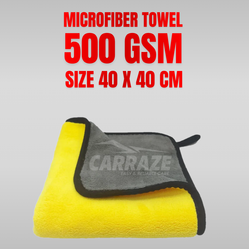Microfiber Towel 500 GSM (40x40cm)