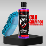 Carraze Car Shampoo With Microfiber Sponge
