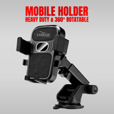 Heavy Duty Car Mobile Holder Rotatable 360°