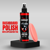 Carraze Dashboard Polish 250ml with Applicator Foam