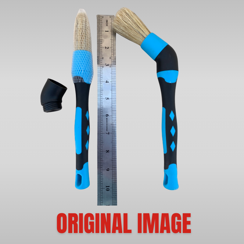 Professional Detailing Brush with 45° elbow Connector