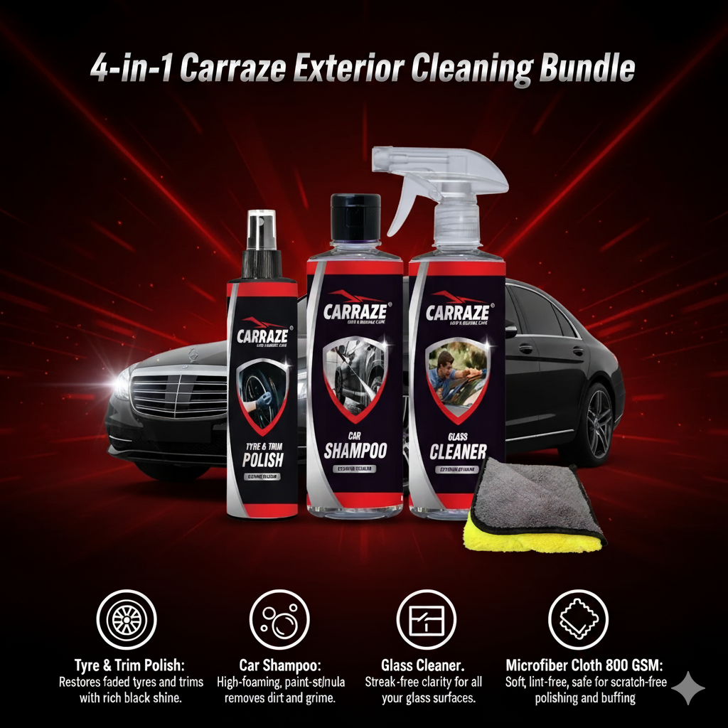 Carraze Exterior Cleaning Bundle
