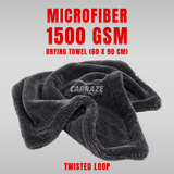 Microfiber Towel 1500 GSM Water Magnet | Drying Towel | Twisted Loop 60x90