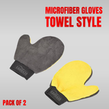 Microfiber Gloves Towel Style Pack of 2