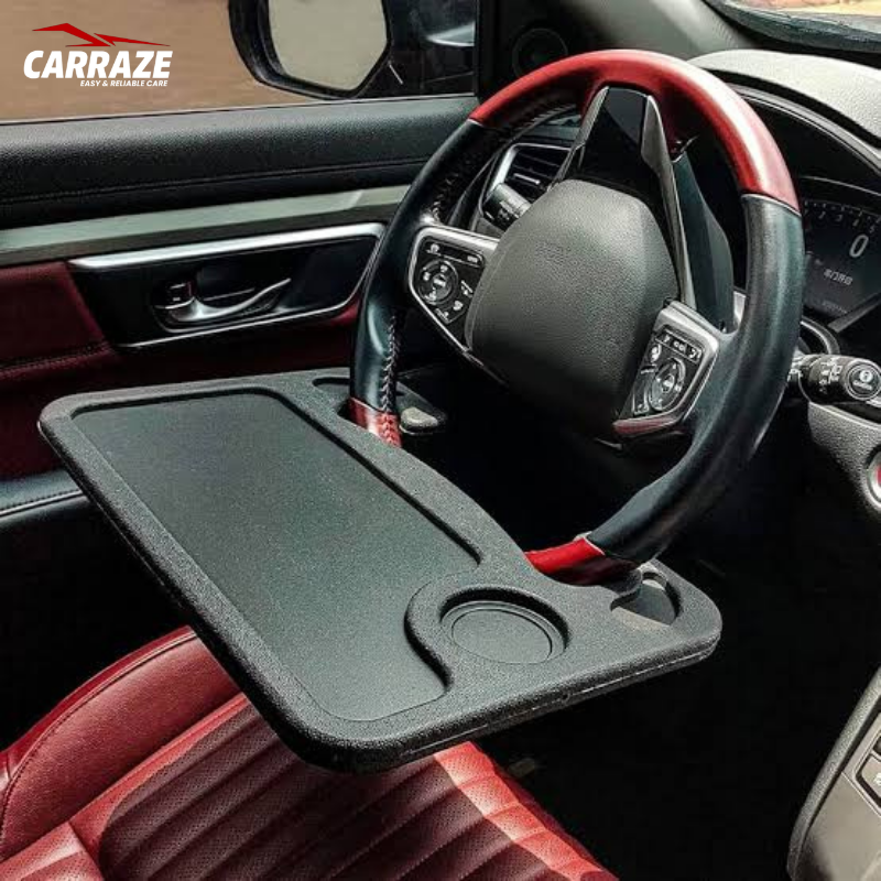 Steering Wheel Table For Food & Work
