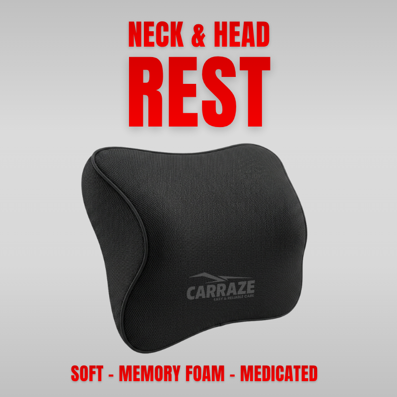 Neck And Head Rest Soft - Medicated And Memory Foam