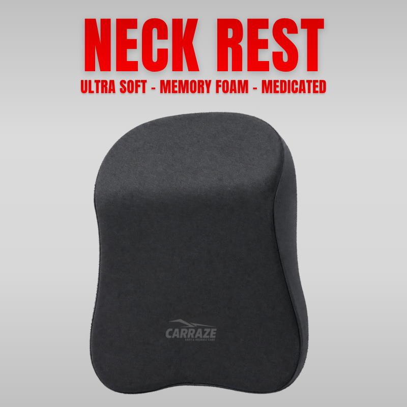 Neck Rest Large - Soft - Medicated - Memory foam