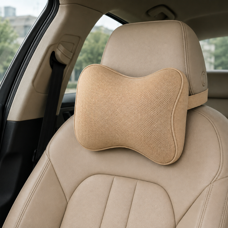 Neck And Head Rest Ultra Soft - Medicated And Memory Foam