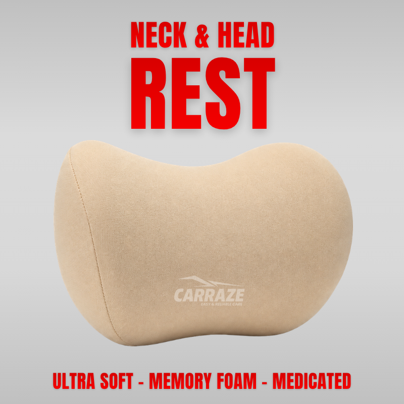 Neck And Head Rest Ultra Soft - Medicated And Memory Foam