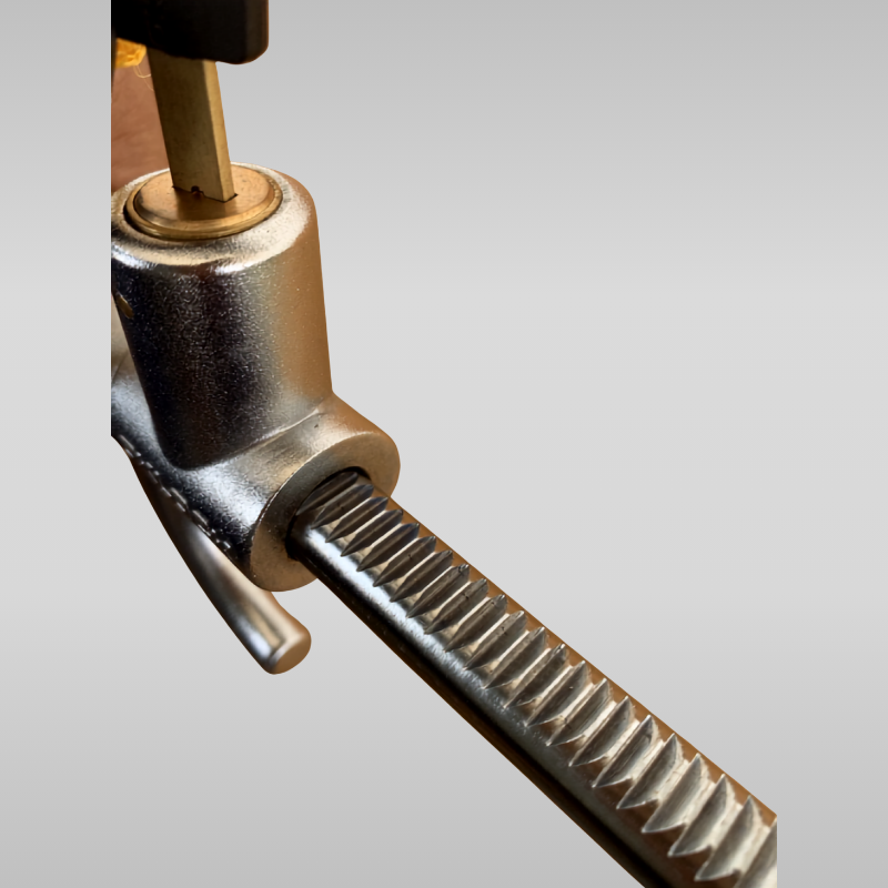 Heavy Duty Steering Lock Straight - Pure Metal