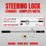 Heavy Duty Steering Lock Straight - Pure Metal