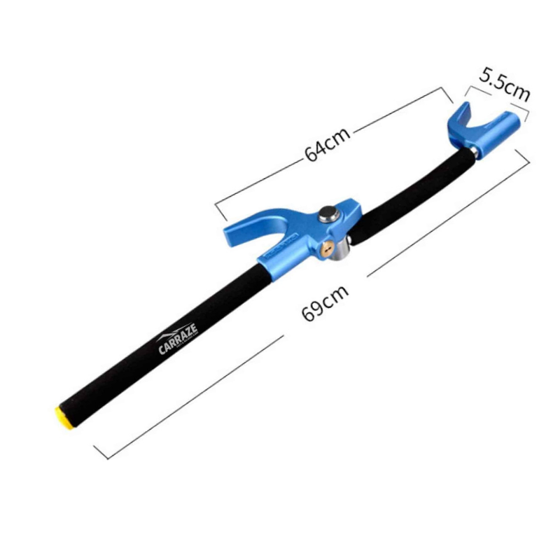 Steering Lock Complete Metal 360 Rotatable
