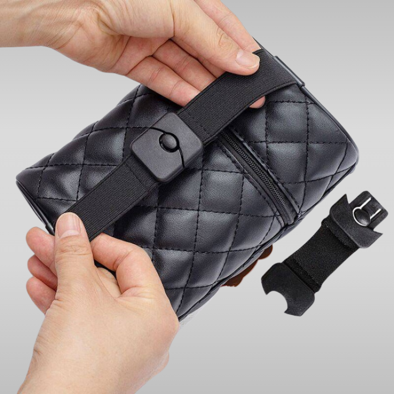 Tissue Box Holder Leather Texture