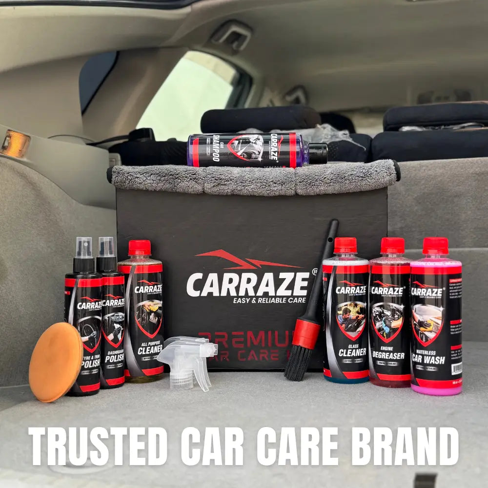 Carraze Premium Car Care Kit | 10 in 1