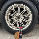 Carraze Tyre & Trim Polish 250ml + Applicator Pad