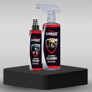 Carraze Interior Kit – Dashboard Polish and All Purpose Cleaner for car interior care