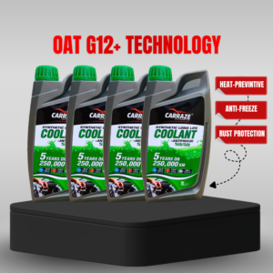 Carraze Long Life Green Coolant 50/50 (4 Liters)