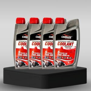 Carraze Synthetic Long Life Coolant 50/50 – 4 Liter Ready to Use