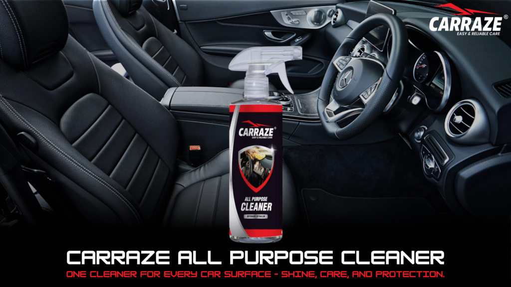 Carraze All Purpose Cleaner – Safe & Effective Car Interior Cleaning for Leather, Dashboard & Pet-Friendly Surfaces