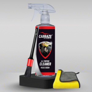 Carraze All Purpose Cleaner 500ml+Detailing Brush+Microfiber Towel 400GSM (30x40cm)
