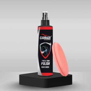 Carraze Tyre & Trim Polish 250ml + Applicator Pad