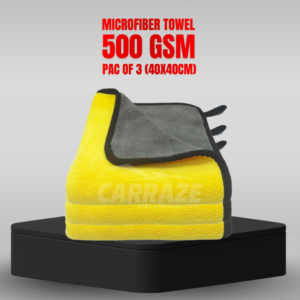 Microfiber Towel 500 GSM (40x40cm) Pack of 3