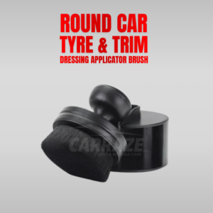 Round Car Tyre & Trim Dressing Applicator Brush
