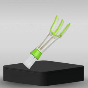 AC Vent Cleaning Brush for car air vents – soft bristle dust cleaner for deep vent detailing