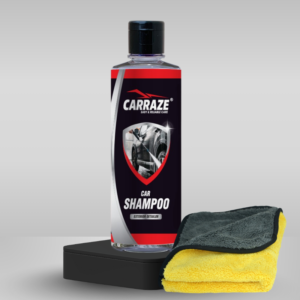 Carraze Car Shampoo With Microfiber Towel 800 GSM (40x40cm)