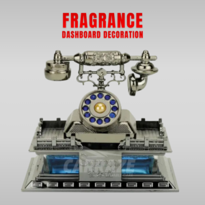 Car Dashboard Decoration Fragrance with Telephone Motif – Elegant Car Accessory