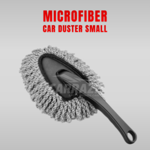 Microfiber Car Duster Small cleaning car dashboard and exterior surfaces, safe on paint, reusable and durable