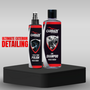Car Shampoo With Tyre & Trim Polish for Ultimate Exterior Detailing
