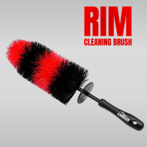 Alloy & Wheel Cleaning Brush for car rims deep cleaning red black soft bristle brush