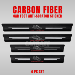 Carbon Fiber Car Foot Anti Scratch Sticker