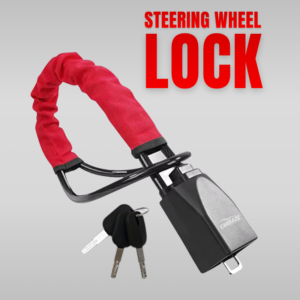 Durable Steering Wheel Lock - Wire Lock